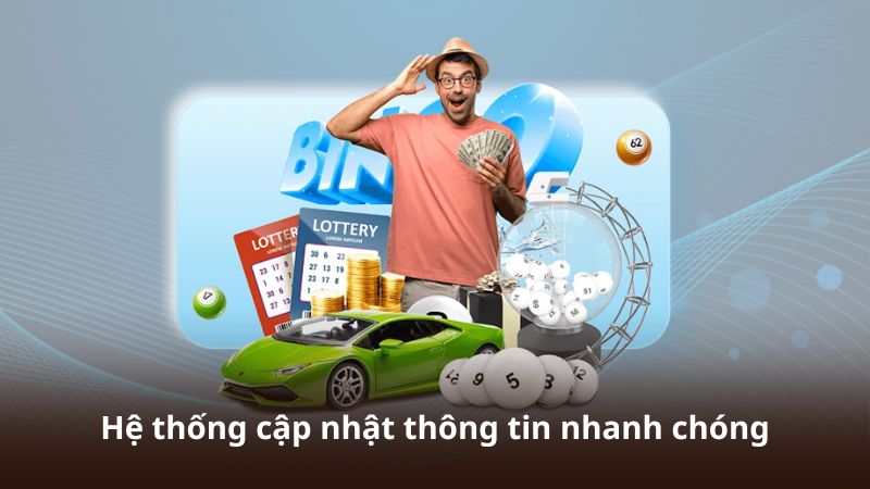 Hệ thống cập nhật thông tin nhanh chóng